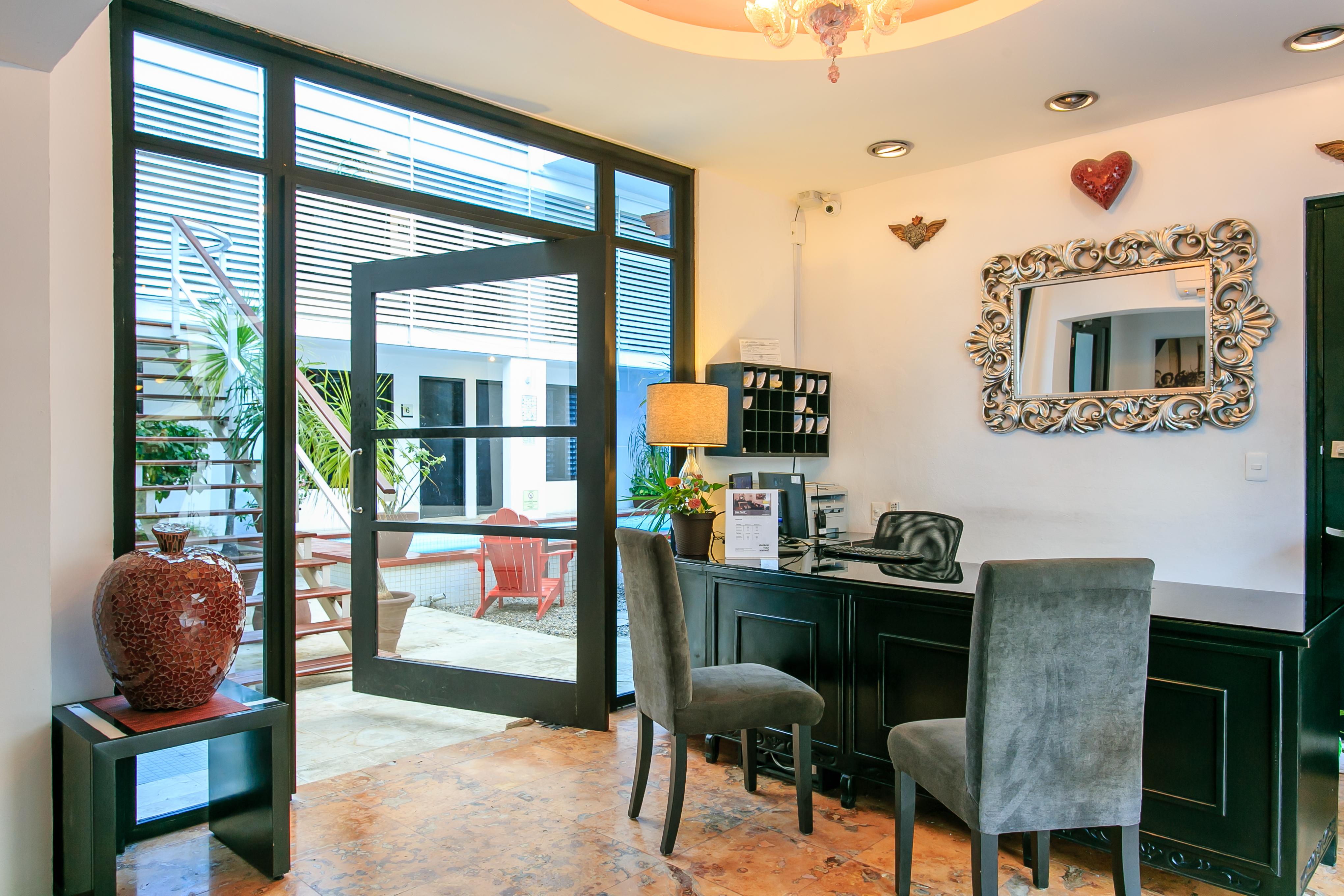 פלאייה דל כרמן Casa Ticul Hotel Boutique - 5Th Ave (Adults Only) מראה חיצוני תמונה Reception area